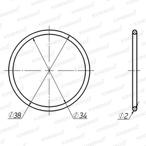 ORJA03โอริงสำหรับ ORJA03 JF403; L3N71B; RL3F01A FWD; RL4F02A (DA-13) - Product Image 2