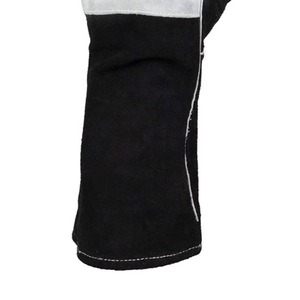 Gants de soudage confortables en cuir de vachette Dernière conception Gants de soudage en cuir respirant à doigts complets - Product Image 6