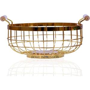 Centre de table et décoration Organisation de stockage de fruits et de pain servant des paniers en rotin du fabricant indien à bas prix - Product Image 5