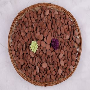 Petits galets et galets naturels rouges Agra pour l'aménagement paysager du parc et la décoration extérieure Pierres de plage pour améliorer la beauté - Product Image 3