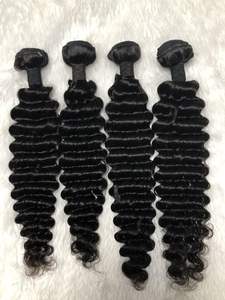 Extensiones de estilo Remy de trama de pelo crudo de onda profunda vietnamita de aspecto de lujo suave, voluminoso - Product Image 5