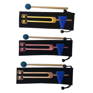 TENEDORES DE AJUSTE DE ALUMINIO Chakra diapasón instrumentos médicos la base de los instrumentos quirúrgicos juego de diapasones - Product Image 2