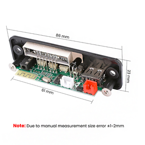 Loa không dây TWS mô-đun khuếch đại công suất lossless APE giải mã FM bảng phối phổ màu Radio - Product Image 5