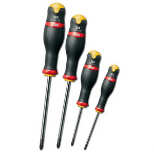 Juego de 4 destornilladores USAG para tornillos de ranura y PHILLIPS, herramienta de calidad premium - Product Image 2