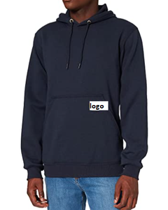 ผ้าฝ้าย10.5 50% ฝ้าย50% ผสมโพลีเอสเตอร์จากบังคลาเทศเสื้อสเวตเตอร์สวมหัวมีฮู้ดน้ำหนักปานกลางสำหรับผู้ชาย - Product Image 2