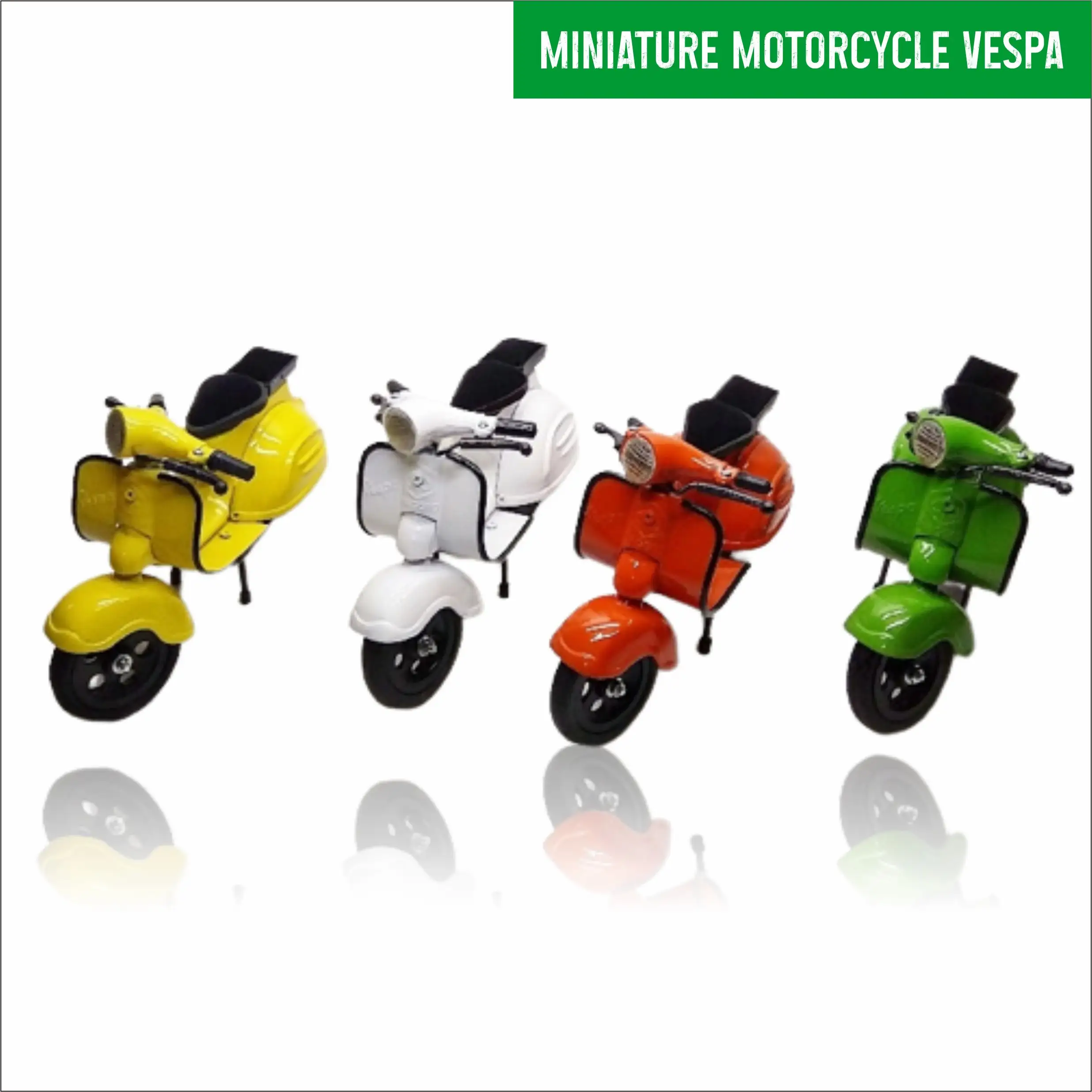 Miniatur Metall Motorrad Vespa Roller Modelle