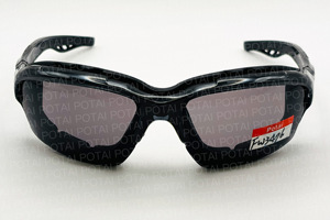 FW3476 Nouveau style 2025 Lunettes de sécurité sportives d'extérieur haute visibilité avec branches interchangeables, verres polarisés anti-rayures et monture en PC - Product Image 2