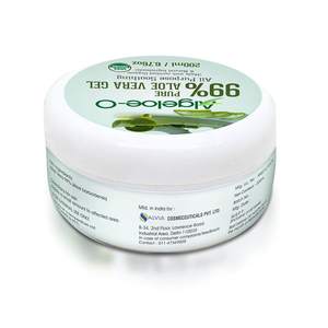 ALGELOE Gel d'Aloe Vera Biologique Non Toxique Clair pour l'Acné, les Cicatrices, une Peau Éclatante et Radieuse 99% Naturel, Sans Parabène ni Sulfate - 200ml - Product Image 2
