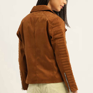 <b>Cheap</b> Price Women Leather <b>Jackets</b> Fashion New Arrival Customized Leather Women's <b>Jacket</b> in Bulk Quantity - Product Image 4