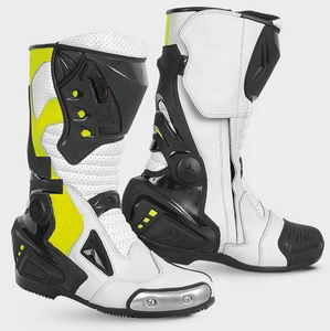 Bottes de protection respirantes pour motocyclette, bottes d'extérieur et de course de motocross pour hommes, design personnalisé - Product Image 1