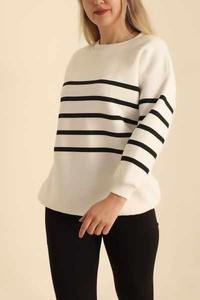 Nouveau sweat-shirt imprimé pour femmes avec style de bande de logo personnalisé pour le placement du logo avant d'hiver - Product Image 5