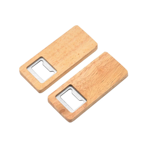 Wood & Stainless Steel <b>Bottle</b> <b>Opener</b> and <b>Keychain</b> and Bars Used Bartenders Beer <b>Bottle</b> <b>Opener</b> Used - Product Image 4