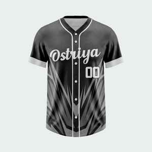 Camiseta de Béisbol y Sóftbol con Botones para Deportes Unisex, Camiseta de Béisbol a Precio Económico con Logotipo Personalizado - Product Image 4