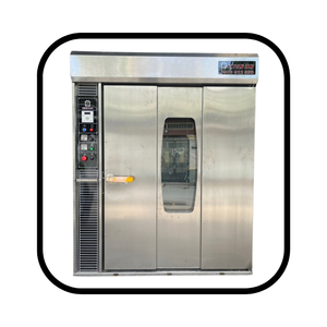 Hot Product 2024 24 Trays Industrial Bread Baking Oven Motor 1.5 Hp 1200Kg 380V 220V <b>Rotary</b> Oven Kien an Vietnam Manufacturer - Product Image 1