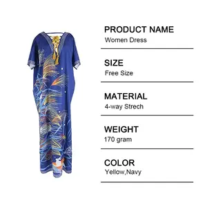 Vestido Maxi Estilo Boho, Casual, Moderno, Hasta la Rodilla, Shorts Casuales, Elegante, Estampado Digital, Talla Única, Ideal para el Día a Día - Product Image 6