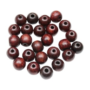 <b>Wooden</b> Beads 12 mm Oval Polished Custom Shape & Colored Wood Beads Shaped and Sized Hand <b>Crafted</b> Indian Product - Product Image 5