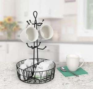 แก้วกาแฟและชา Mug Tree คุณภาพสูง ดีไซน์ทันสมัยและหรูหราสำหรับเครื่องครัว ขายดี ขายส่ง ผลิตตามสั่งจากอินเดีย - Product Image 4