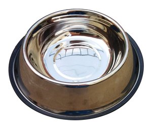 Stainless Steel Double Pet Bowl Set Dog Cat Food and Water Feeding Dish with <b>Silicone</b> <b>Mat</b> - Product Image 4