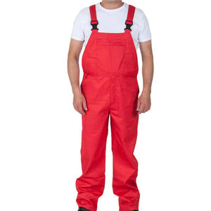 ชุดเครื่องแบบป้องกันเพื่อความปลอดภัยสำหรับทำงานมีหลายกระเป๋าชุดเอี๊ยมสำหรับผู้ชาย - Product Image 1