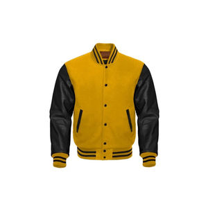 Chaquetas Varsity de Invierno para Hombre, Estilo Vintage, Cálidas y Duraderas, con Servicio OEM, Venta al Por Mayor - Product Image 2