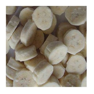 Rodajas de Plátano Congeladas IQF envasadas al vacío, tipo de cultivo común para uso en postres y bebidas - Product Image 2
