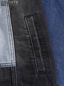 Chaqueta vaquera para hombre, talla personalizada 2025, ajustada y regular, ropa de invierno, transpirable, secado rápido, logotipo frontal, alta calidad, venta al por mayor - Product Image 4