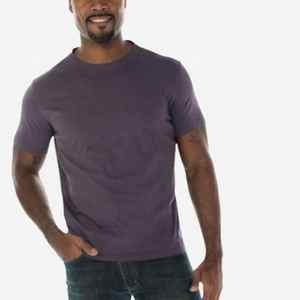 T-shirt d'été en coton de bambou biologique pour hommes T-shirt à manches courtes naturel pour hommes T-shirt écologique teint en couleur unie pour hommes - Product Image 2