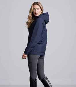 Chaqueta de equitación para mujer, de invierno, transpirable, de material elástico, cómoda, cálida, duradera, con logotipo personalizado, chaqueta de caballo para damas - Product Image 2