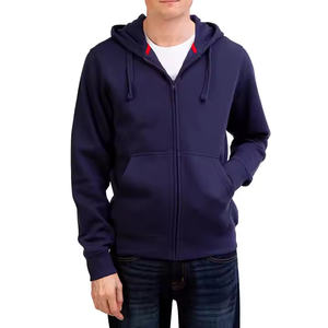 Sweat à capuche et sweatshirts en coton Streetwear Sweat à capuche en polaire personnalisé de haute qualité pour hommes Sport wear Sweats à capuche à fermeture éclair - Product Image 1