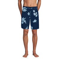 Vente en gros de maillots de bain pour hommes personnalisés, séchage rapide, imperméables, écologiques, en Spandex satiné, style boxer, pour sources chaudes et surf