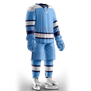 Uniformes de Hockey sobre Hielo para Hombre en Grandes Cantidades, Transpirables, Tallas Grandes, Colores y Logotipos Personalizados en Stock - Product Image 2