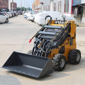 Mini-chargeuse compacte articulée sur roues, prix usine, à vendre, avec accessoires - Product Image 4