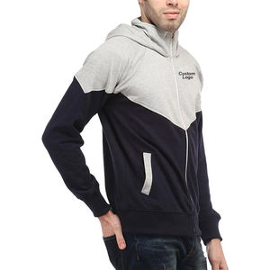 Meilleure vente 100% haute qualité Logo personnalisé hommes nouveau Style sweats à capuche unis automne saison en gros pas cher prix - Product Image 5