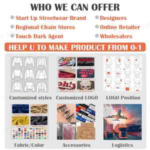 Ropa de calle de algodón pesado personalizada Sun Faded Acid Wash Boxy Cropped Blank Hoodie para hombres - Product Image 3