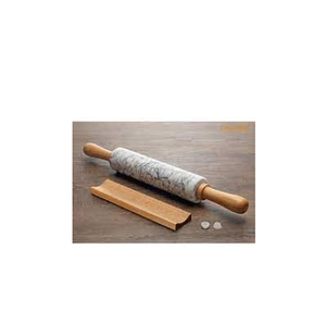 Rodillo de mármol de masa antiadherente de 12 pulgadas Rodillo de mármol de cocina con asas a la venta - Product Image 2