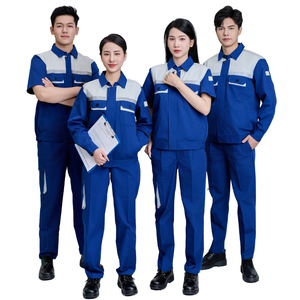 TOP SELLING construction worker sets uniform electrical automotive worksuit welder clothing custom workwear LOW MOQ/Free sample - Product Image 1