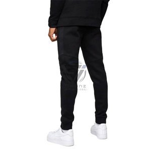 Pantalon de sport brodé personnalisé avec double ceinture et cordon de serrage, style vintage oversize pour hommes et femmes, par fabricant OEM - Product Image 3