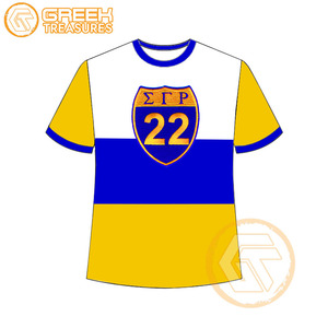 Vente en gros de t-shirt Sigma Gamma Rho pour femmes vêtements de sororité jersey de coton t-shirt respirant de haute qualité vêtements grecs pour femmes - Product Image 5