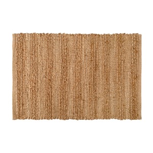 พรมปอกระเจาถักทรงกลมทำจากเส้นใยธรรมชาติพรมในห้องนั่งเล่นพรมสีธรรมชาติเป็นมิตรกับสิ่งแวดล้อม - Product Image 1