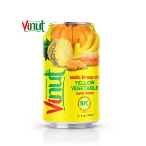 330毫升可以VINUT全天然蔬菜汁饮料越南制造商目录