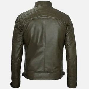 Chaqueta de Motociclista Moderna para Hombre con Cierre de Cremallera, Diseñada para la Conducción Urbana y como Chaqueta de Moda Diaria - Product Image 5