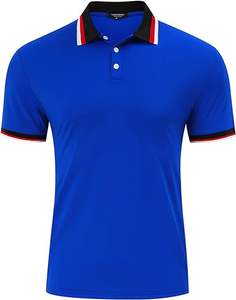 Wholesale Solid Knitted Custom Logo Embroidered Casual T-<b>Shirts</b> for <b>Viscose</b>/Cotton for <b>Men</b> - Product Image 6