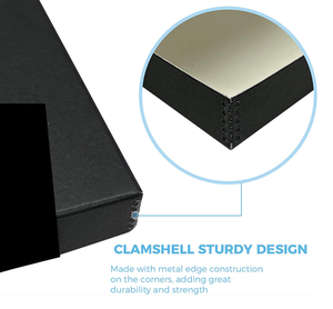 TH CB-043 Boîte de rangement européenne de luxe avec couvercle amovible en carton ondulé avec bord en métal gaufré Design récent en carton - Product Image 3