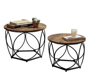 Modern Chic Two-Tier Wooden <b>Coffee</b> <b>Table</b> Sleek <b>Mid</b>-<b>Century</b> Accent for Living Room Natural Wood Chic Decor - Product Image 3