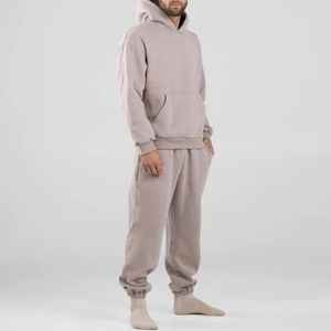 OEM Sweats à capuche unisexe de haute qualité logo personnalisé brodé automne hiver tissu tricoté bon prix pour les femmes à capuche col avant - Product Image 3