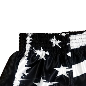 Pantalones cortos de lucha de poliéster/nailon transpirables elásticos de secado rápido por sublimación personalizada, ropa deportiva para artes marciales para boxeo - Product Image 4