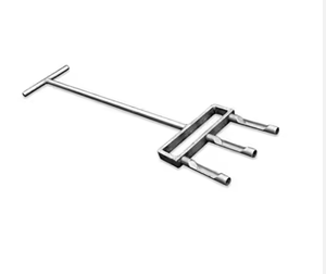 Aérateur de pelouse à noyau manuel robuste de qualité supérieure avec services de fabrication de dents creuses en acier doux pour un entretien efficace de la pelouse - Product Image 2