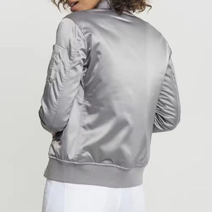 <b>Women</b> Bomber <b>Jackets</b> <b>Windbreaker</b> Custom Design Wholesale New Design Bomber <b>Jackets</b> Best Selling Fashion Winter Canvas Sportswear - Product Image 2