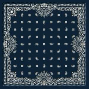 Classic Paisley <b>Bandana</b> Double Side Printed Cotton Fabric Custom Fashionable Style with Sun Protection Feature Outdoor Adults - Product Image 6