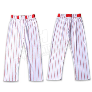 Pantalones de béisbol lisos para hombre, pantalones de béisbol de secado rápido para adultos, ropa deportiva, diseños personalizados, Impresión de logotipo personalizado - Product Image 2